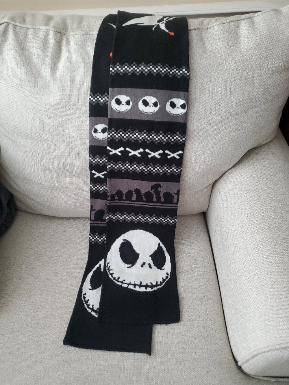 Nightmare Before Christmas scarf